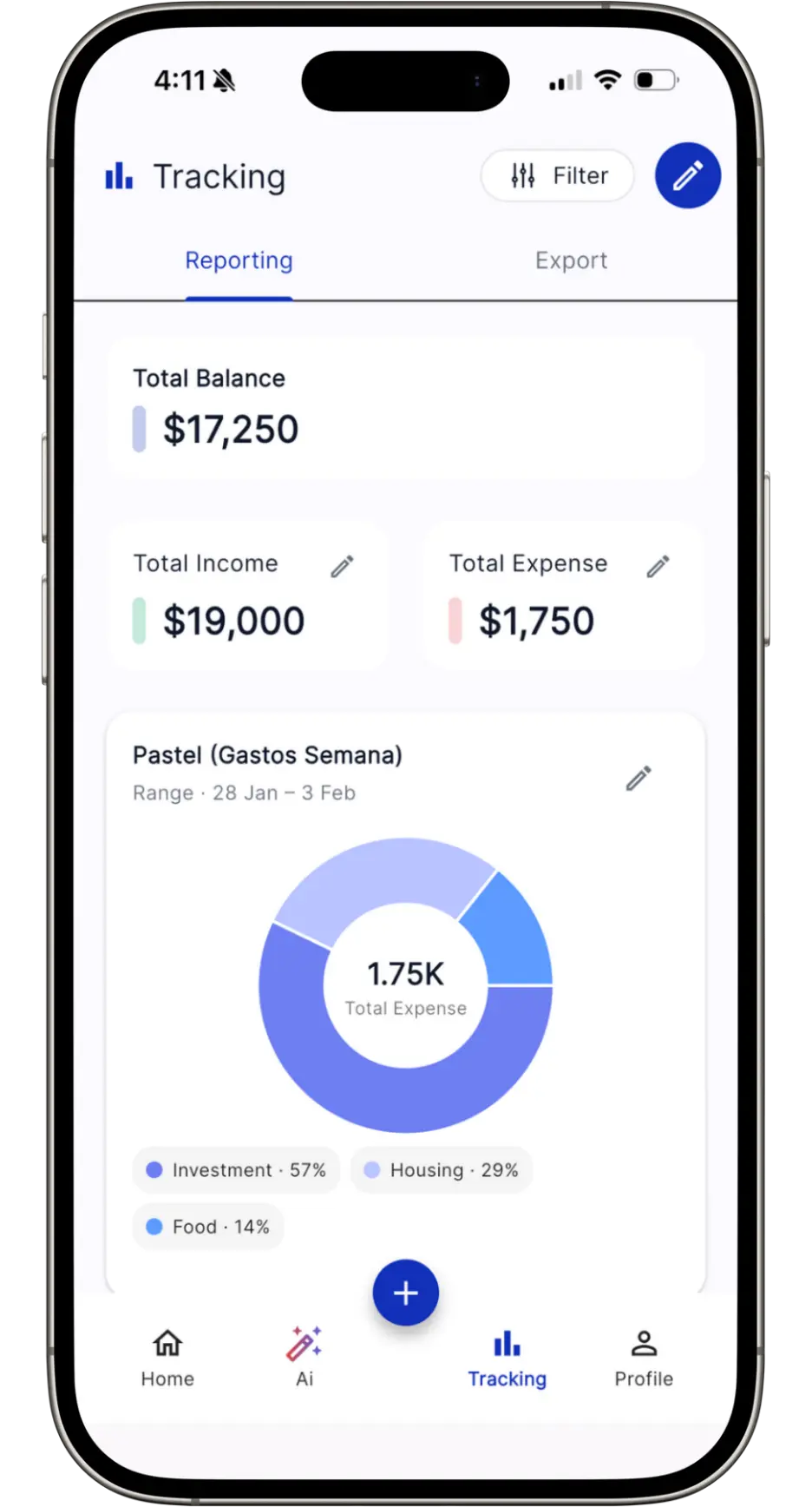 Budgeting app
